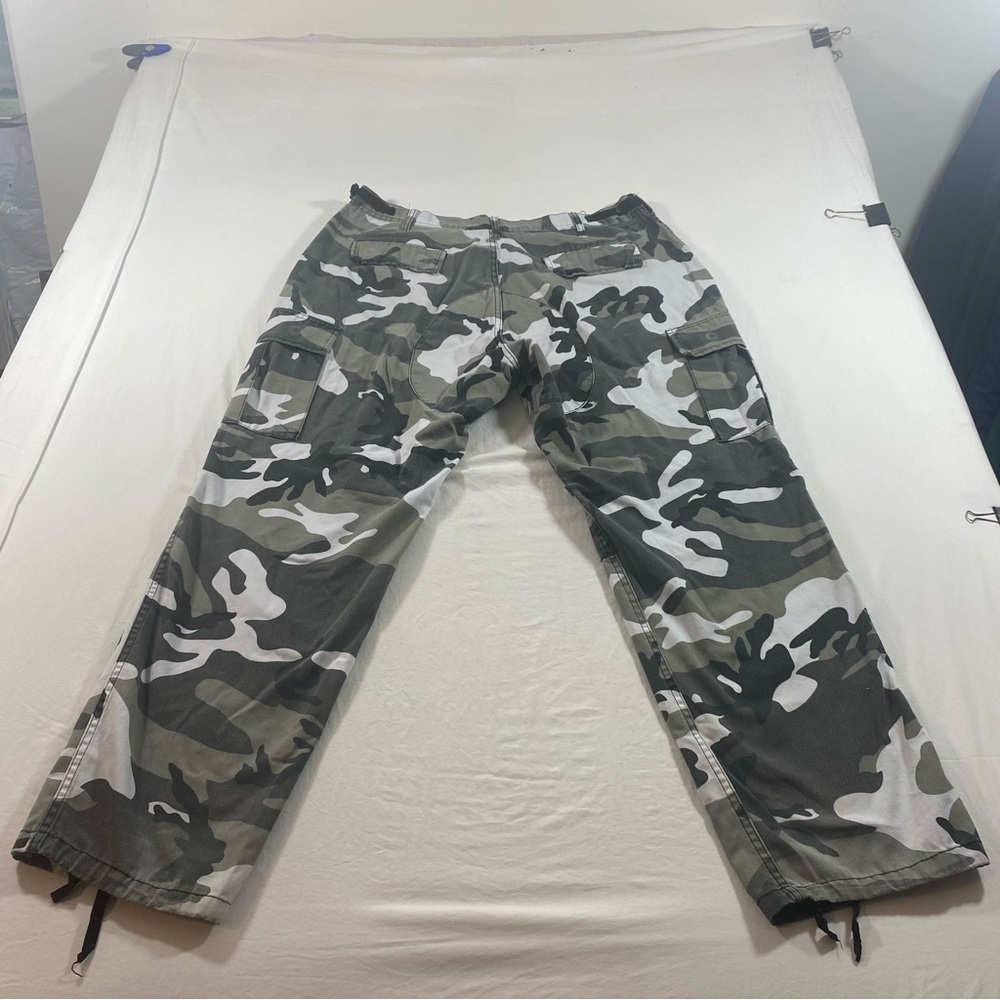 Men's Camouflage Cargo Pants large men’s - Picture 7 of 10